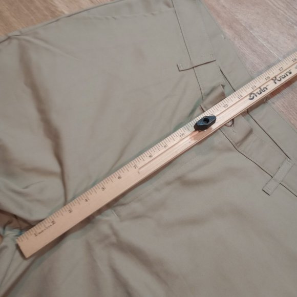 NWT Dickies Pants Mens Sz 38x34 Relaxed Fit Straight Leg High Rise Work Tan DMG* - Picture 7 of 12